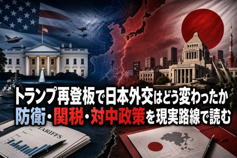 トランプ再登板で日本外交はどう変わったか　防衛・関税・対中政策を現実路線で読む
