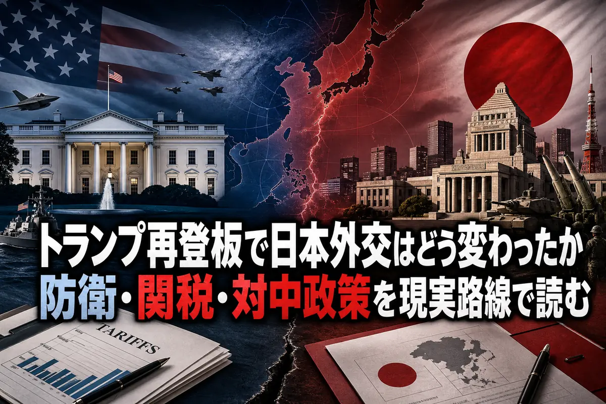 トランプ再登板で日本外交はどう変わったか　防衛・関税・対中政策を現実路線で読む