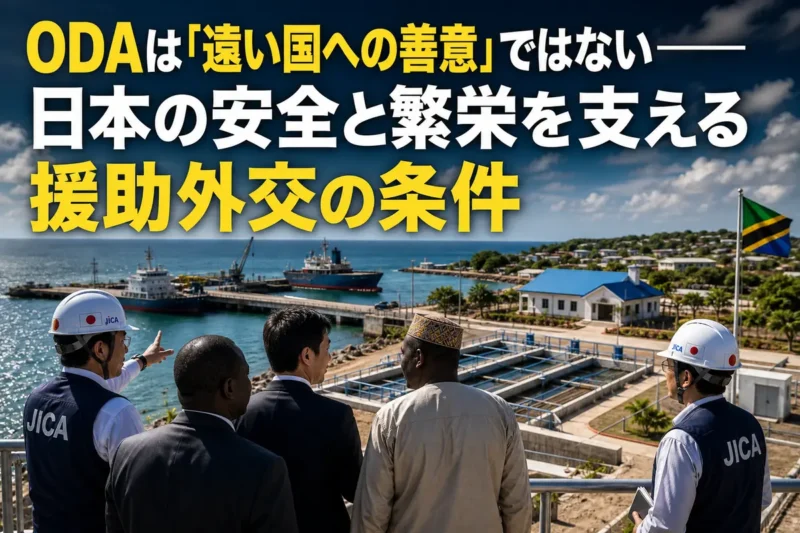 港湾と生活インフラを現地関係者が確認する国際協力の現場。